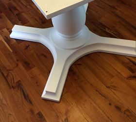 woodworking farmhouse table revamp, diy, painted furniture, woodworking projects