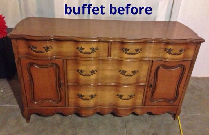 I Knew I Wanted to Turn This Buffet Into a Bathroom Vanity ...