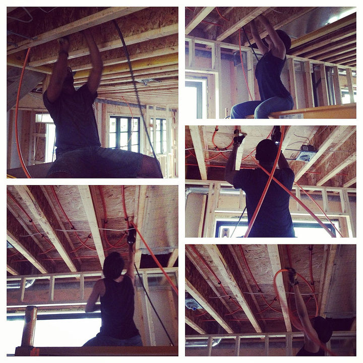 home renovation radiant heating, hvac