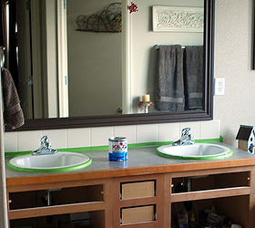 bathroom redo master mini makeover budget, bathroom ideas, home decor