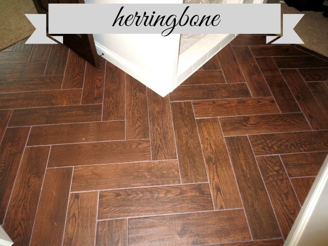 floors faux wood herringbone tile, flooring, tiling