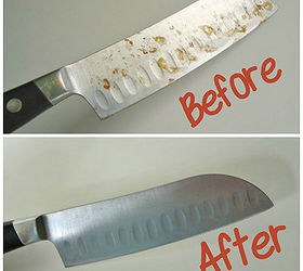 how to remove rust spots knife, cleaning tips, how to