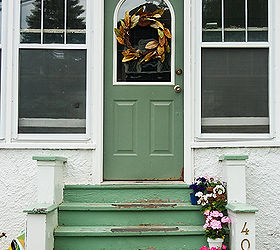 front door makeover, curb appeal, doors, painting