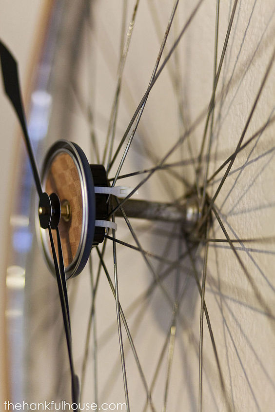 reloj de rueda de bicicleta de poca