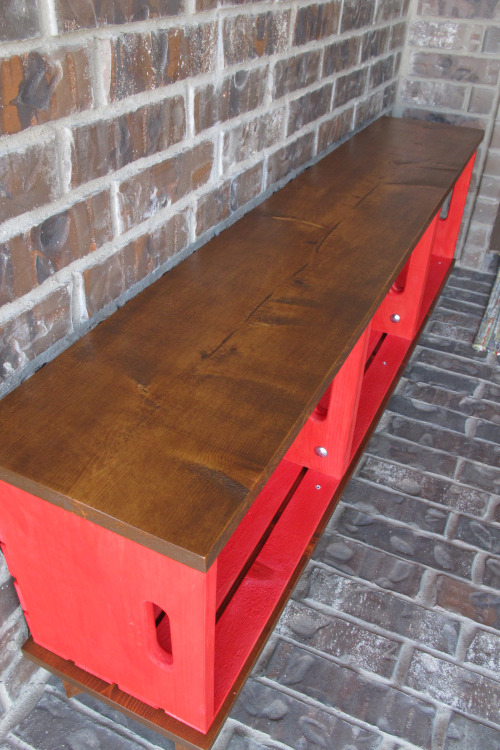 Diy Crate Bench Hometalk Diy Crate Bench Outdoor Furniture Painted Porches Repurposing Upcycling