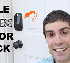 yale digital door lock review touchscreen keyless, doors, home maintenance repairs, how to