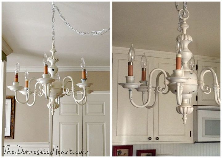 Shabby Chic Antique Chandelier Makeover Hometalk Shabby Chic Chandelier Makeover Antique Diy Lighting Repurposing Upcycling