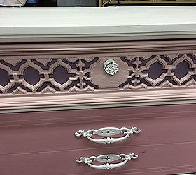 ombre dresser, painted furniture, repurposing upcycling, shabby chic
