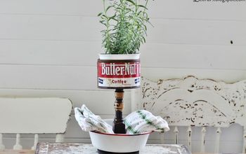 Repurposed Bowls and Tins Into Tiered Stands