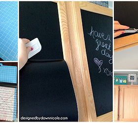 laundry room makeover a renter friendly cabinet makeover, chalkboard paint, kitchen cabinets, laundry rooms, wall decor