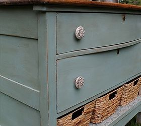 misfit dresser makeover, chalk paint, painted furniture, repurposing upcycling