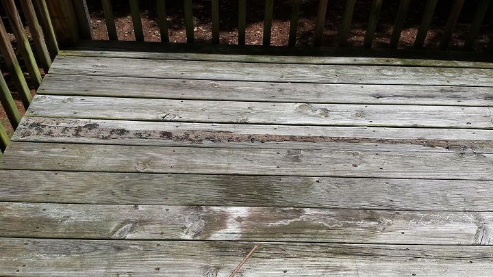 q what is this on my deck, decks, home maintenance repairs