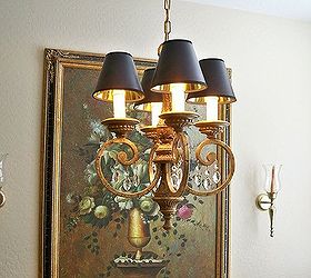 updating the chandy, home decor, repurposing upcycling