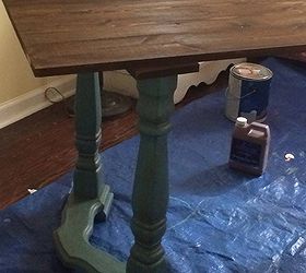 building a new desk, home office, painted furniture, repurposing upcycling, woodworking projects