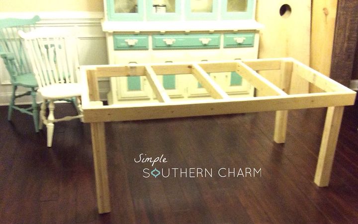 DIY 2x4 Farm House Table | Hometalk DIY 2x4 Farm House T