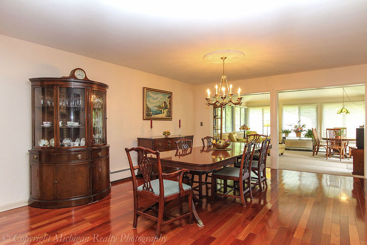 southeast michigan home staging transformation, home decor, real estate, Dining Room After