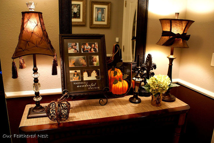 first fall post of 2014, foyer, home decor, wall decor