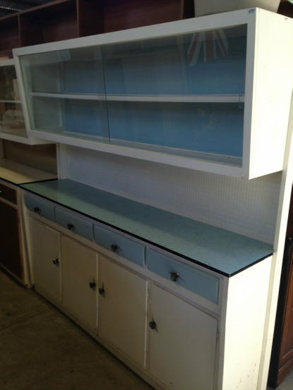 Upcycling A Vintage Kitchen Hutch With Chalk Paint Hometalk