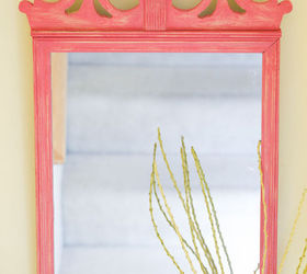 Mirror Makeover With Vintage Decor Paint