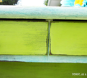 teal and green dry sink makeover, chalk paint, painted furniture
