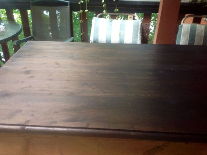 our first refinished piece coffee table, painted furniture, repurposing upcycling, woodworking projects