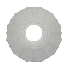 how to jazz up a plain white plastic ceiling medallion, how to, lighting, repurposing upcycling