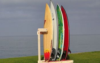 Surfboard Rack for Four Boards