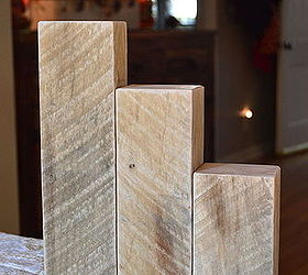 Calabazas de bloque de madera