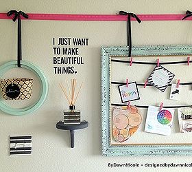 diy vintage frame gallery wall, craft rooms, home decor, home office, wall decor