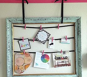 diy vintage frame gallery wall, craft rooms, home decor, home office, wall decor