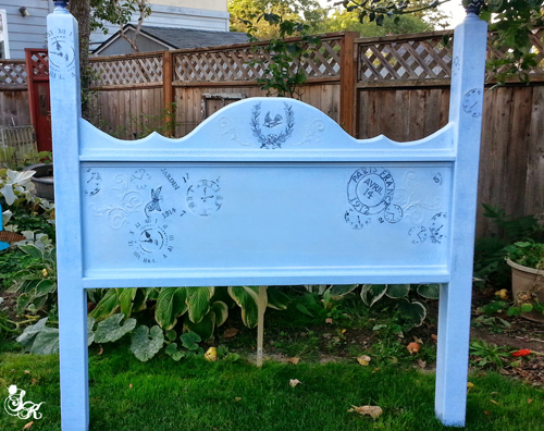 painted furniture french blue details, diy, painted furniture, painting, repurposing upcycling, woodworking projects