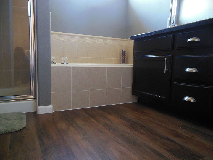 bathroom ideas makeover floors cabinets, bathroom ideas, flooring, home improvement