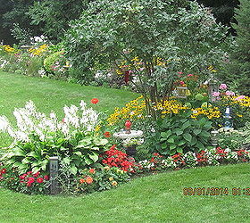 gardening flowers backyard full bloom summer canada, flowers, gardening
