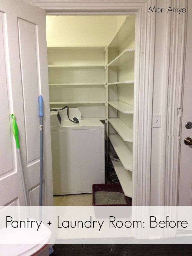 laundry room makeover before project list, closet, laundry rooms