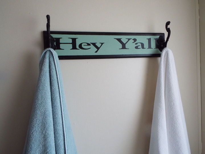 pallet sign catchall towel rack repurpose, repurposing upcycling, wall decor