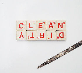 crafts magnets scrabble fridge message, appliances, home decor