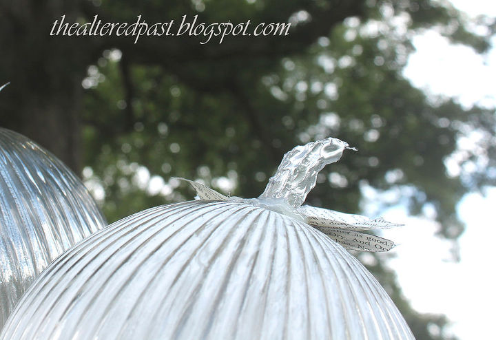 diy pottery barn knockoff grouted pumpkins, crafts, seasonal holiday decor