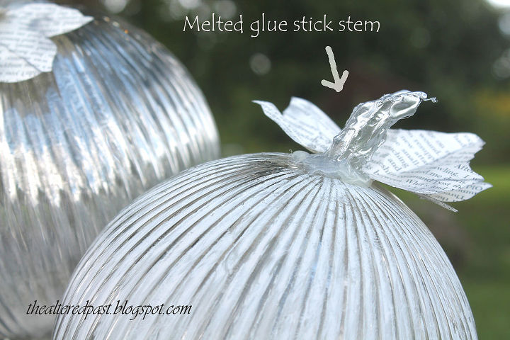 diy pottery barn knockoff grouted pumpkins, crafts, seasonal holiday decor