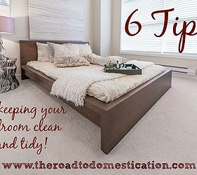 cleaning tips bedroom tidy organized, bedroom ideas, cleaning tips