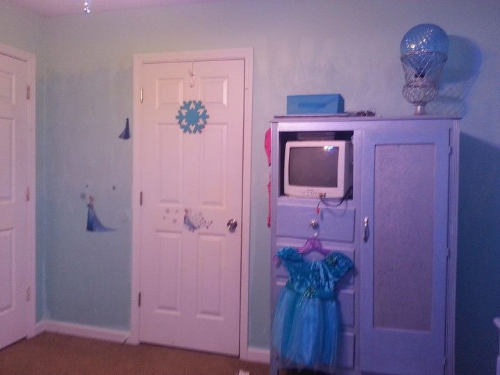 quarto temtico frozen que criei