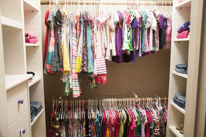 diy closet system, closet, organizing