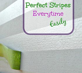 how to paint perfect stripes everytime, crafts, how to, painting