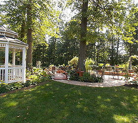 gardening backyard gazebo tour ohio, landscape, outdoor living