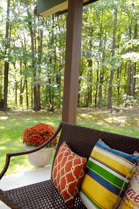 back patio decor ideas makeover, outdoor living, painting, porches