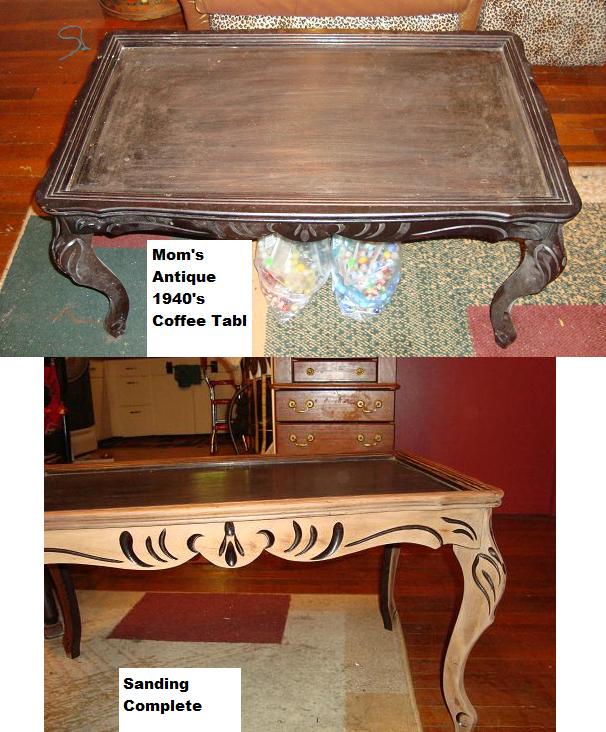 coffee table antique redo marbles upcycle, painted furniture, repurposing upcycling