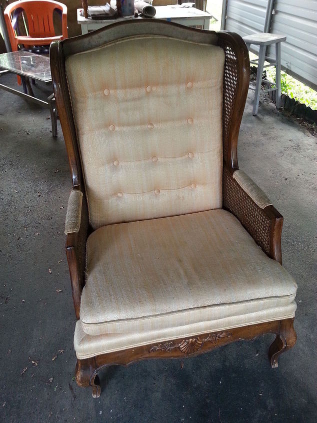 painting furniture upholstered chair paint sprayer, painted furniture, reupholster