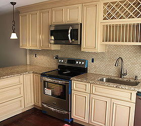 kitchen ideas tuscany before after, kitchen cabinets, kitchen design, Lots of task lighting with LED lighting