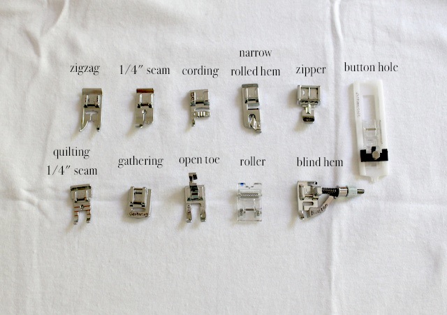 pies de mquina de coser