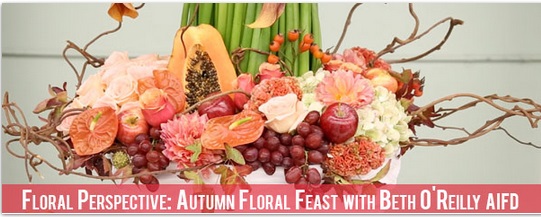 perspectiva floral festa floral de outono com beth o 39 reilly aifd