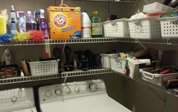 We've Installed Wire Racks in Laundry Room / Pantry